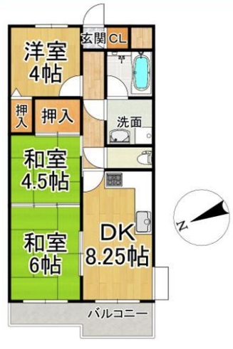 サンロイヤル北園田ブランシュール