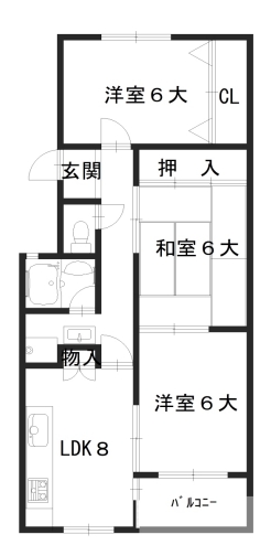 ジークレフ大庄1号棟