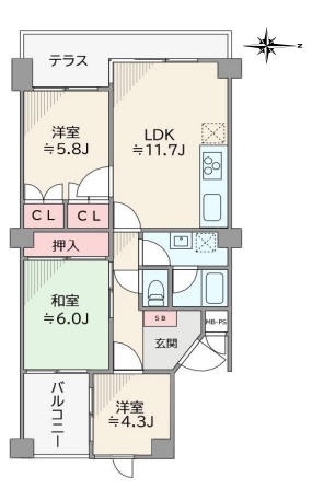 パレ武庫川プルミエール壱号棟弐号棟