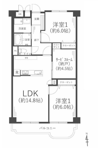 立花グリーンハイツ弐号棟